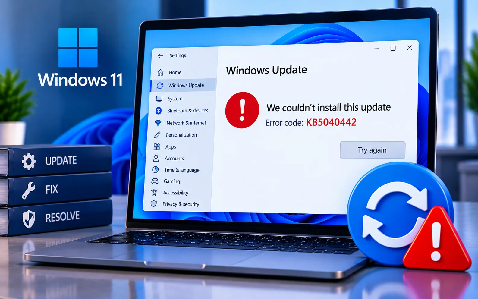Windows Update KB5040442 error fix